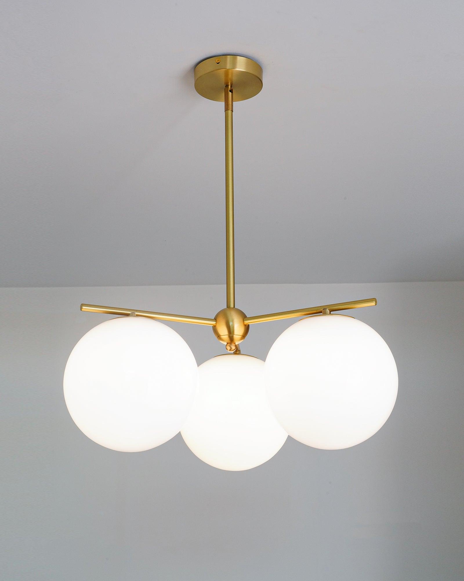 Sphere & Stem Chandelier - Lamp Outdoor