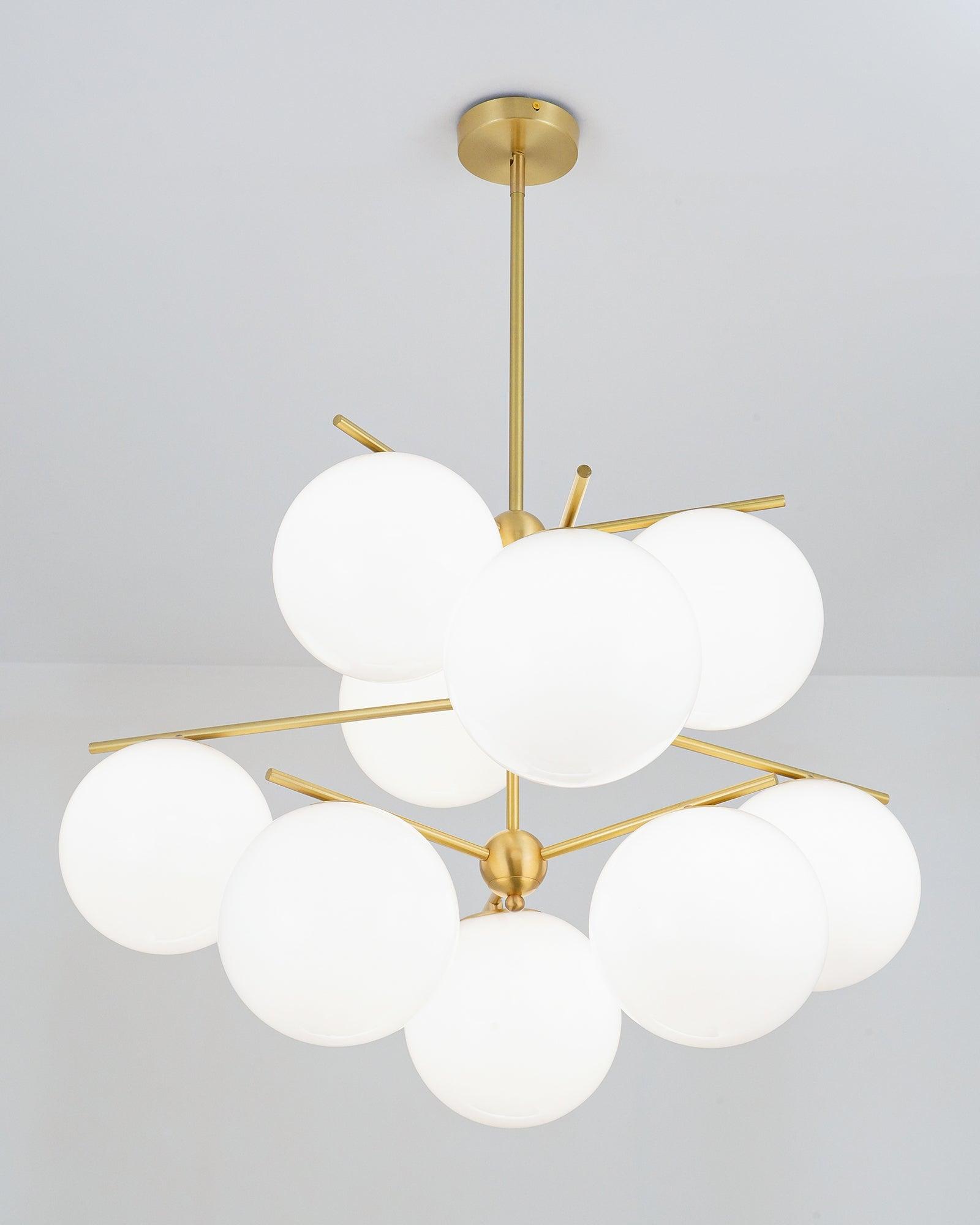 Sphere & Stem Chandelier - Lamp Outdoor