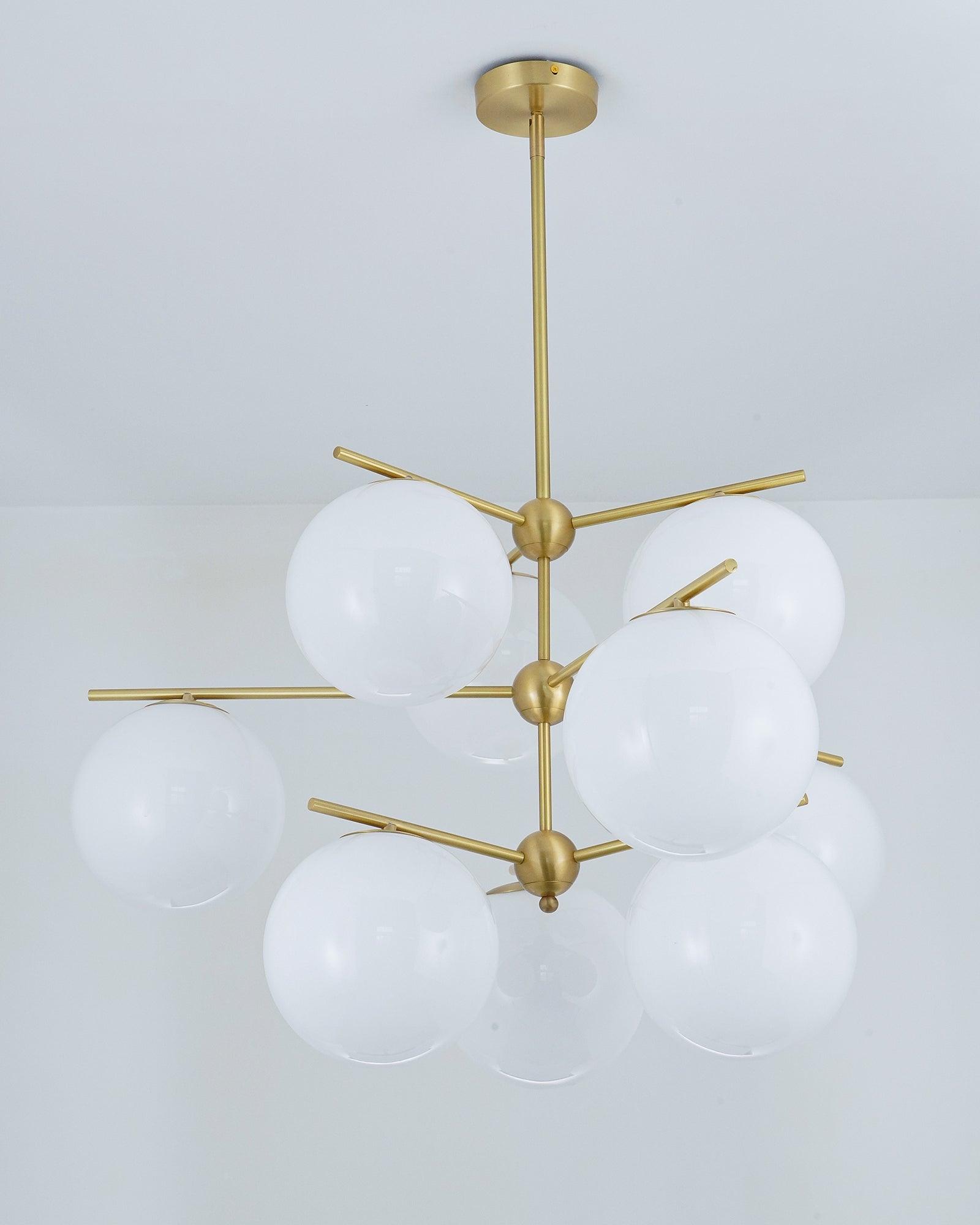 Sphere & Stem Chandelier - Lamp Outdoor