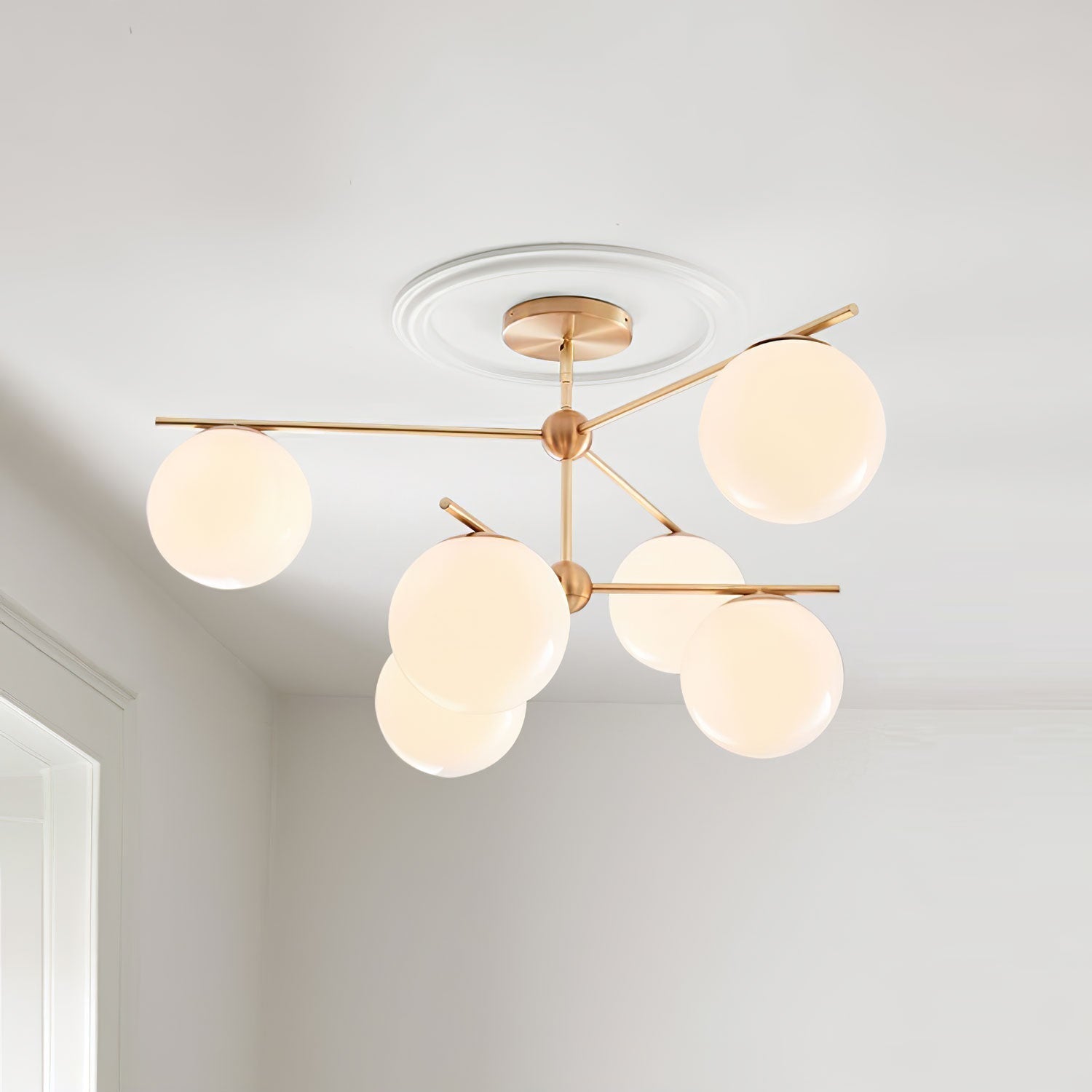 Sphere & Stem Chandelier - Lamp Outdoor