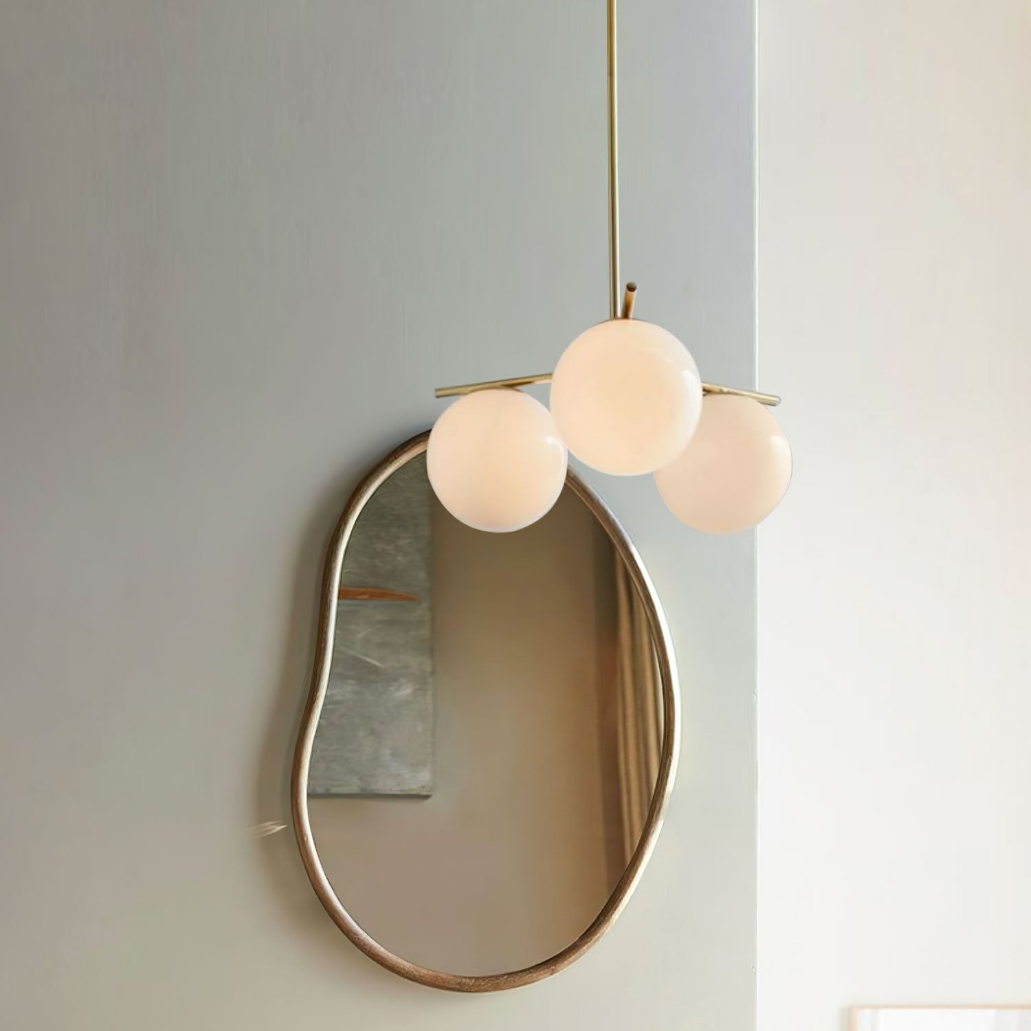 Sphere & Stem Chandelier - Lamp Outdoor