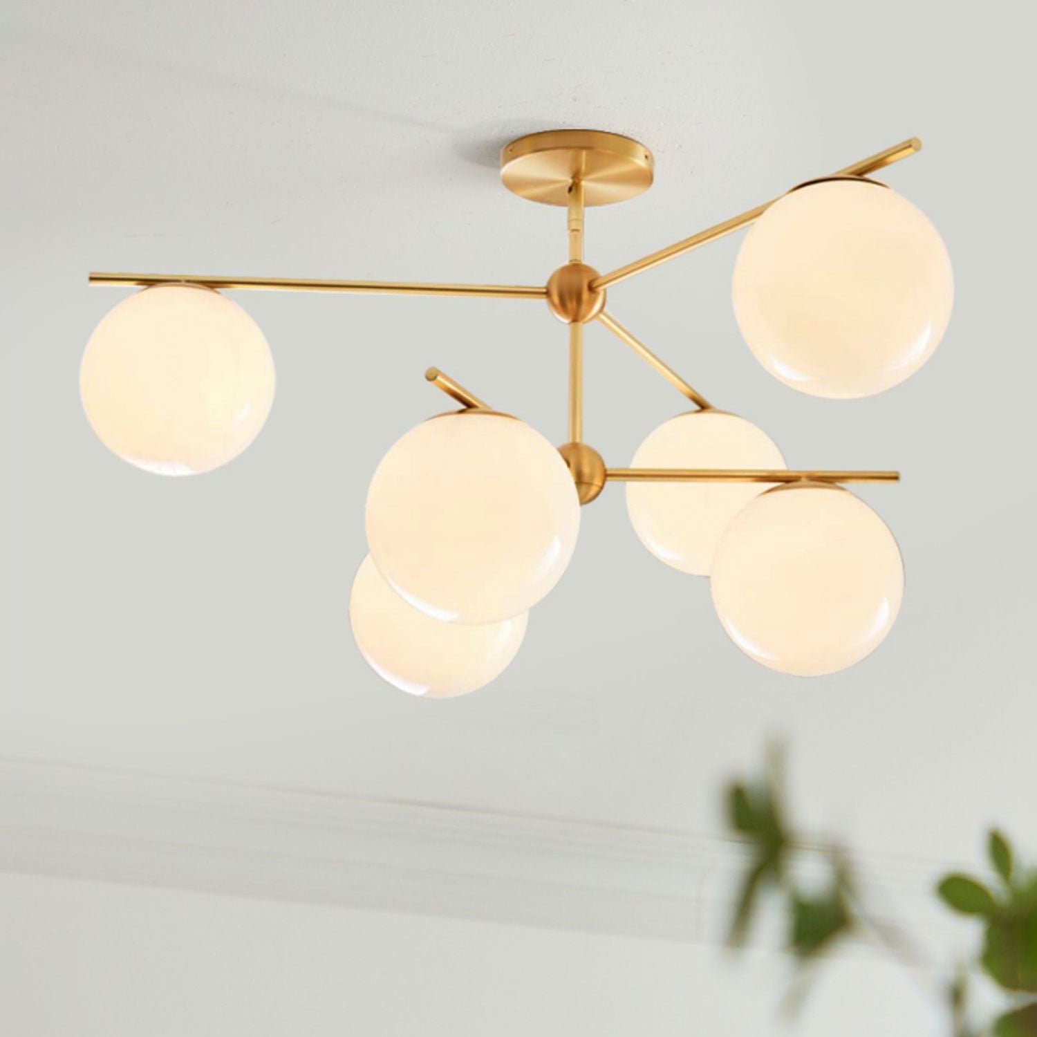 Sphere & Stem Chandelier - Lamp Outdoor