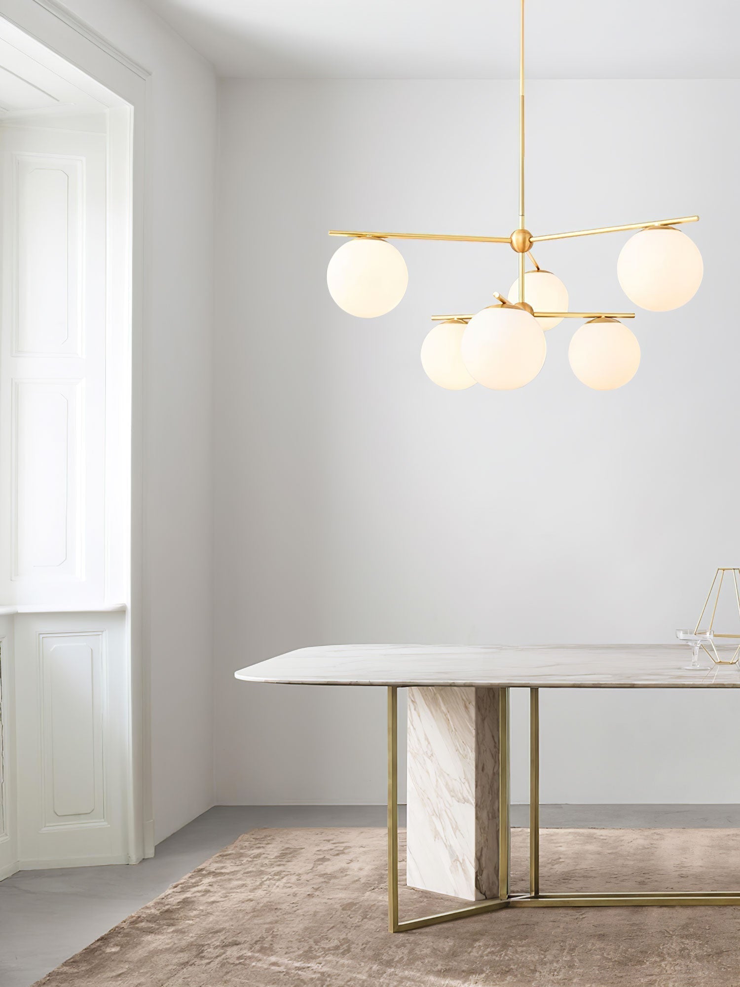 Sphere & Stem Chandelier - Lamp Outdoor