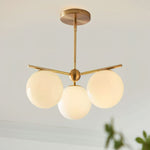 Sphere & Stem Chandelier - Lamp Outdoor