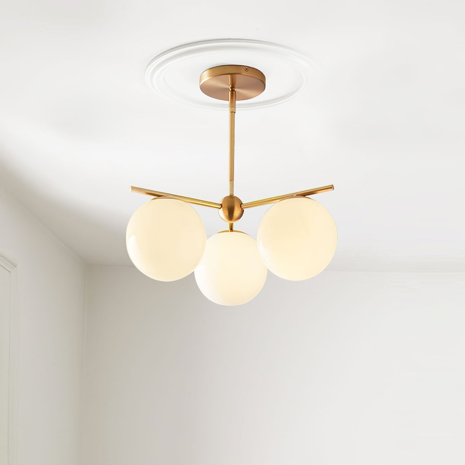 Sphere & Stem Chandelier - Lamp Outdoor