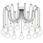 Spider Ceiling Chandelier - Lamp Outdoor