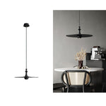 Syrinyra Sculptural Wood Disc Pendant Light - Lamp Outdoor