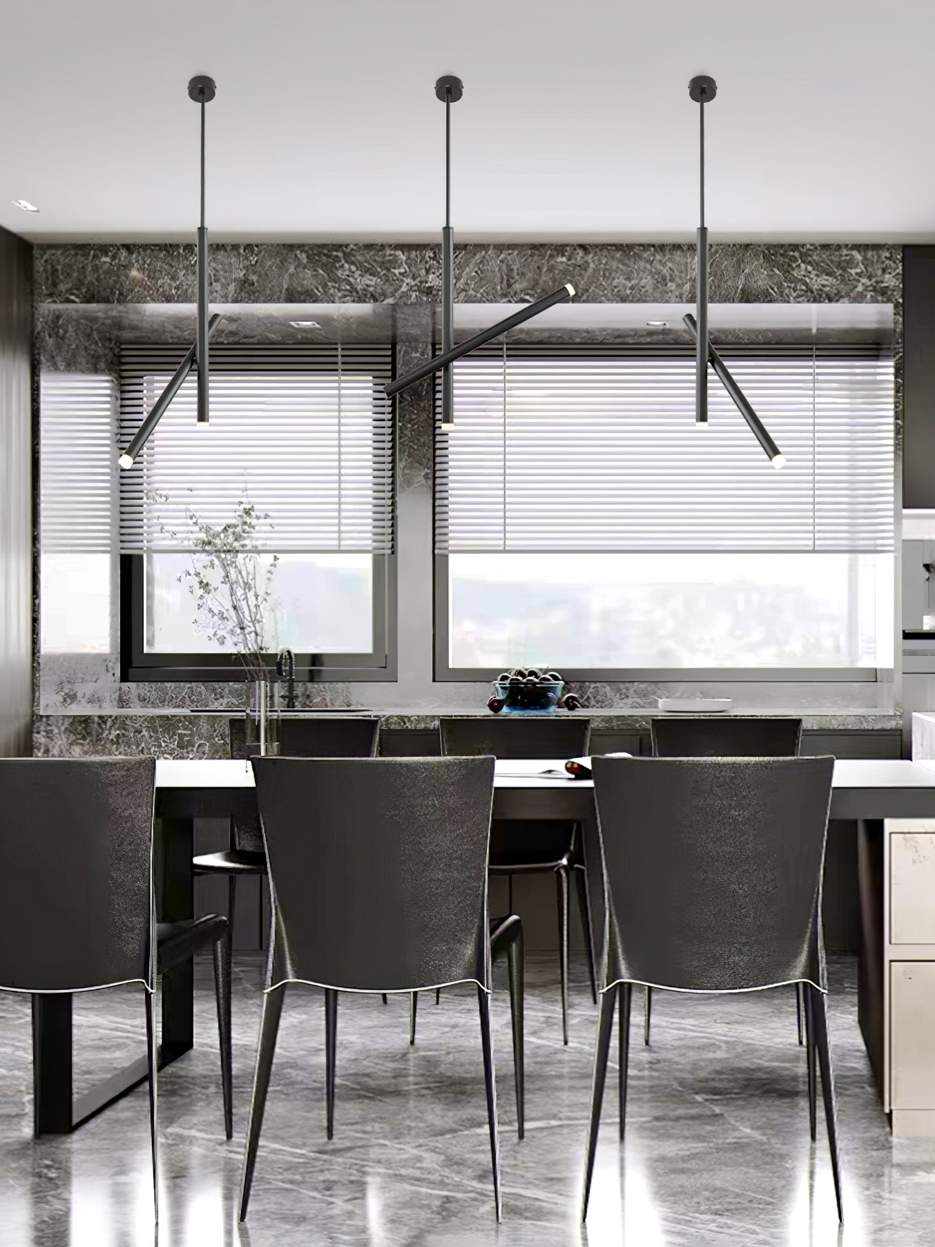 Spinner Linear Pendant Lamp - Lamp Outdoor