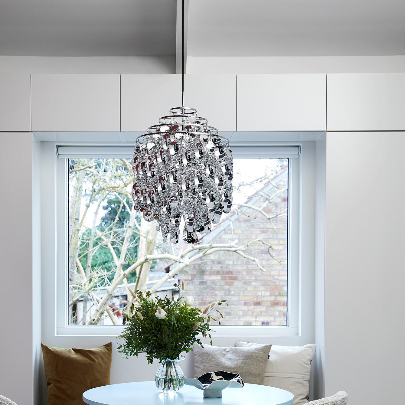 Spiral Contemporary Pendant Light