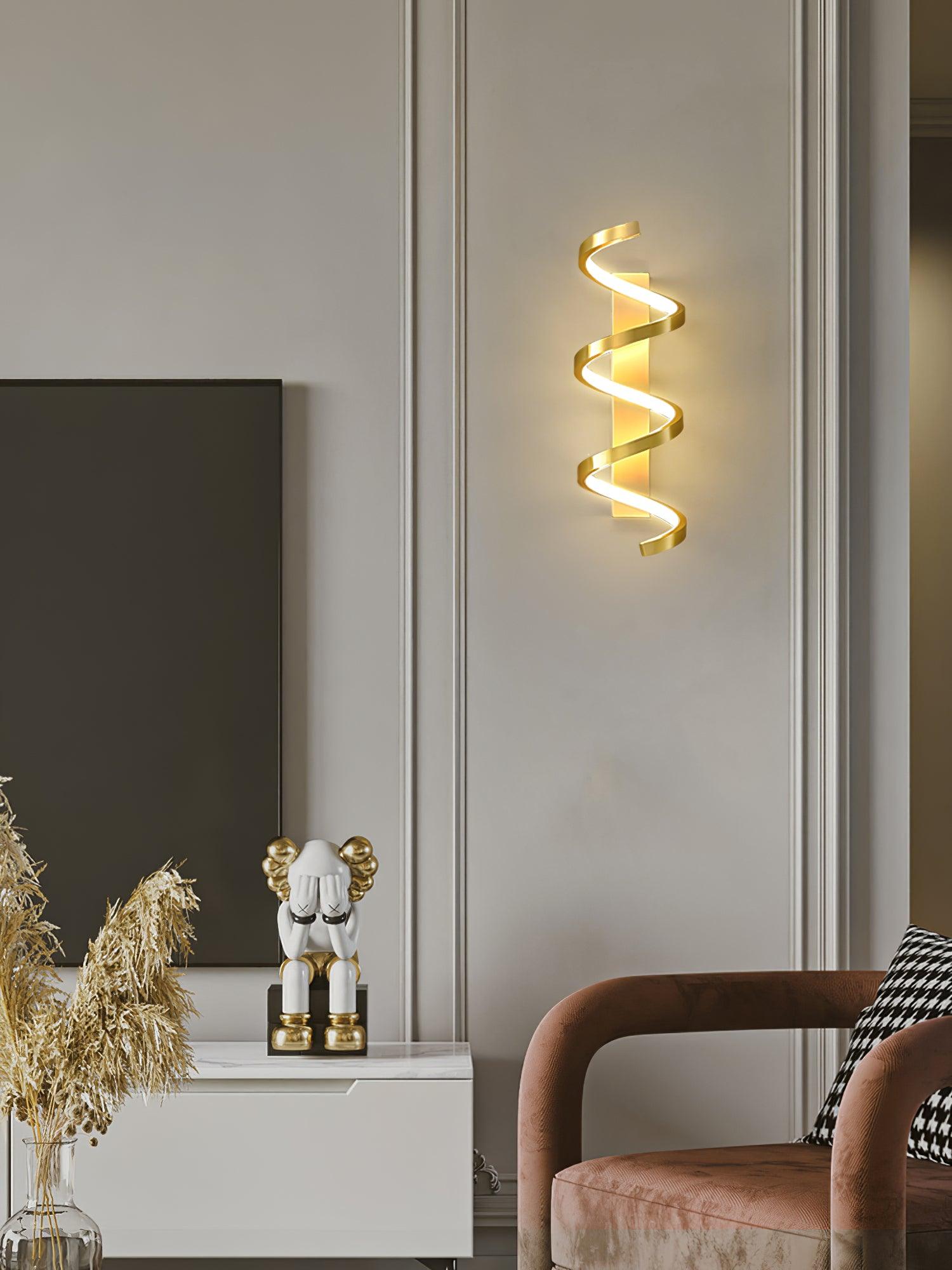 Spiral Wall Light - Lamp Outdoor