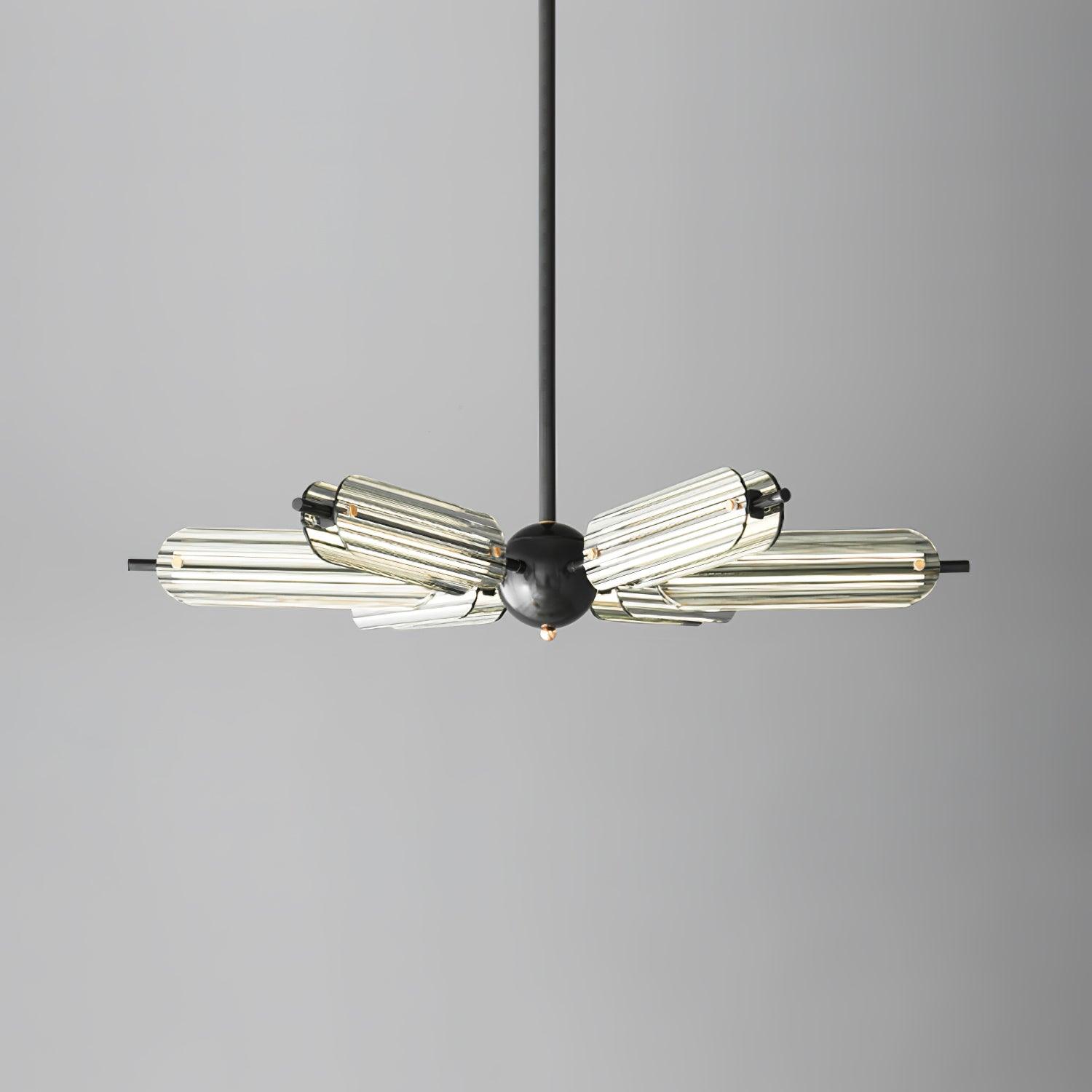 Sputnik Brass Chandelier - Lamp Outdoor
