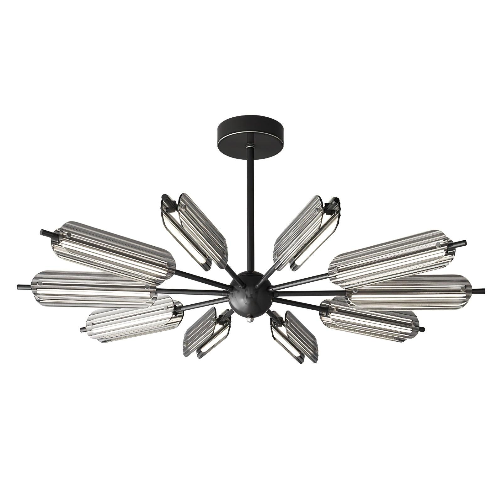 Sputnik Brass Chandelier - Lamp Outdoor