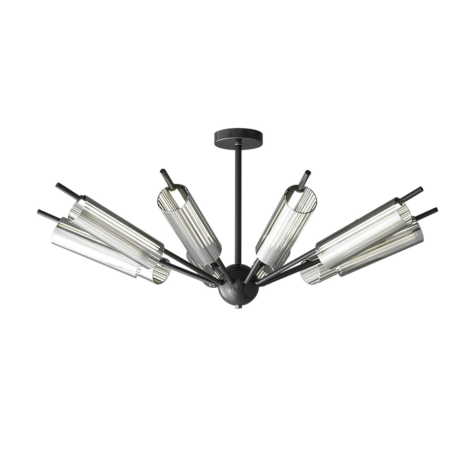 Sputnik Brass Chandelier - Lamp Outdoor