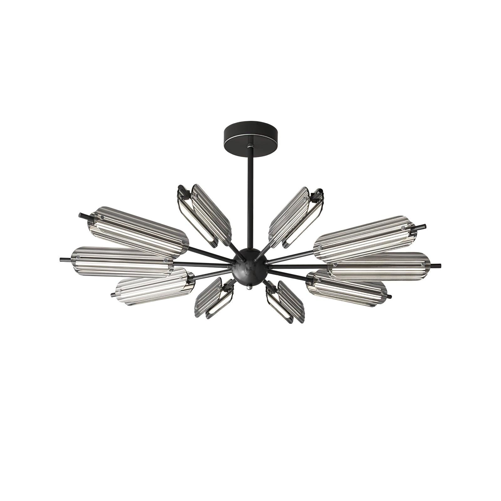 Sputnik Brass Chandelier - Lamp Outdoor