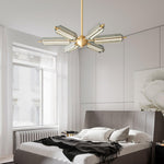 Sputnik Brass Chandelier - Lamp Outdoor