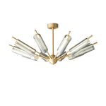 Sputnik Brass Chandelier - Lamp Outdoor