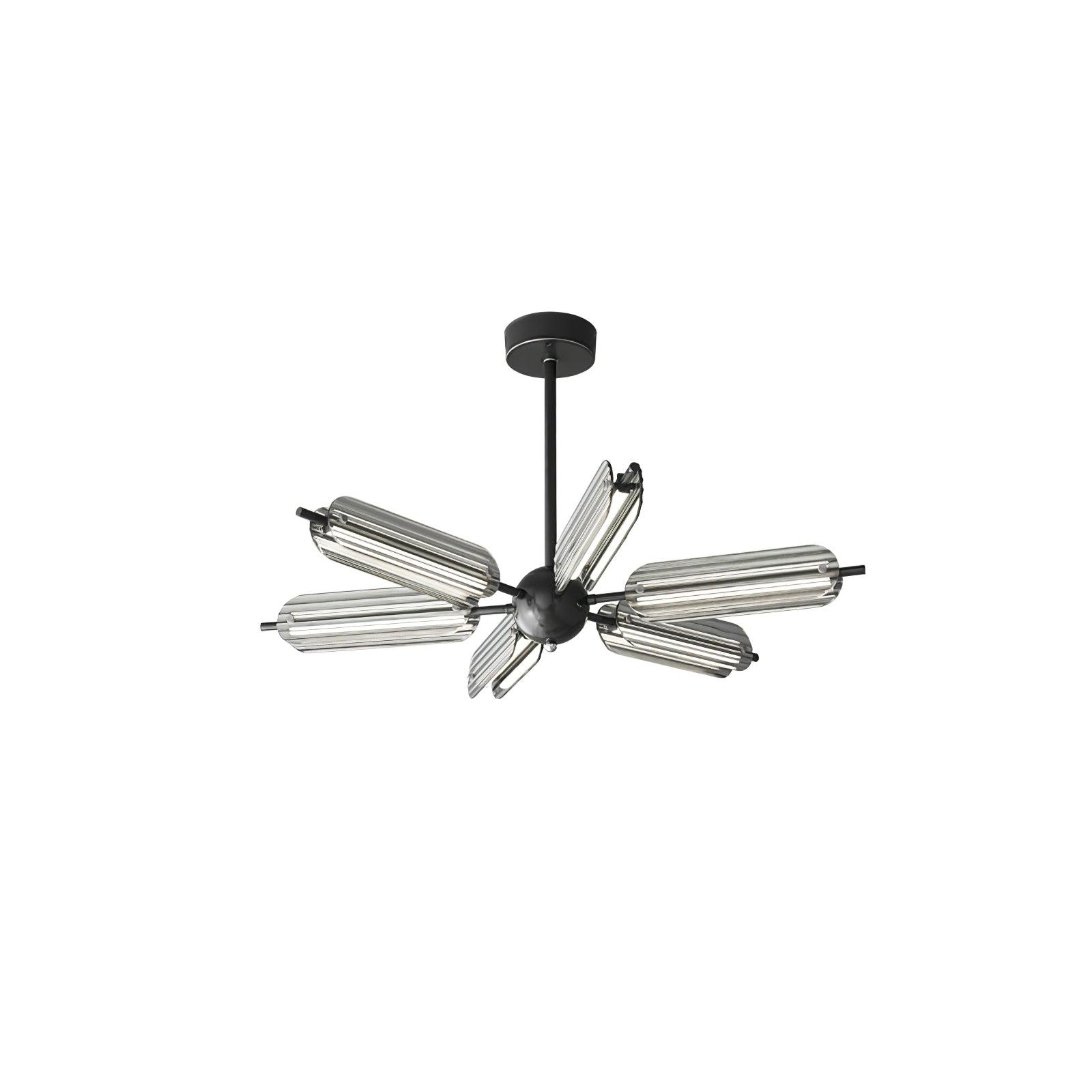 Sputnik Brass Chandelier - Lamp Outdoor