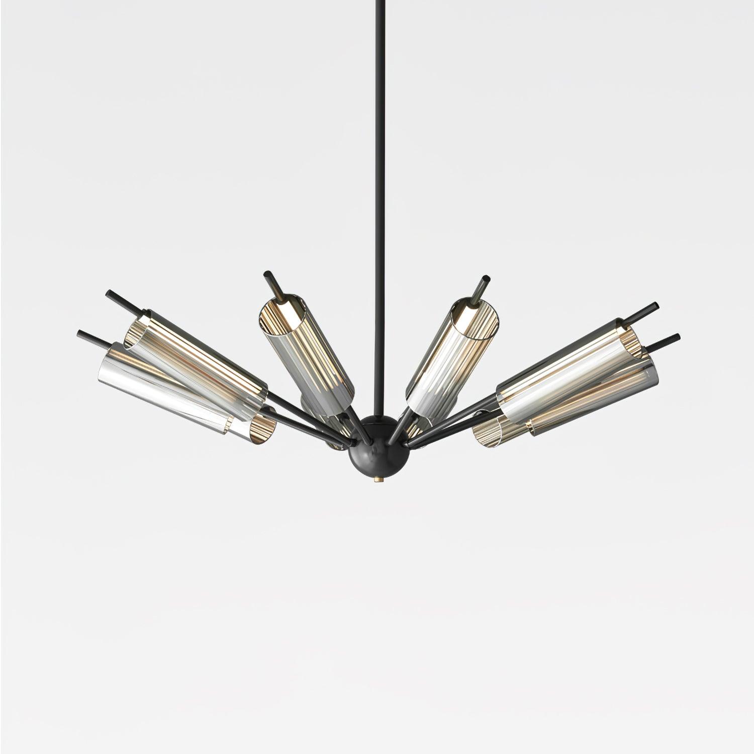 Sputnik Brass Chandelier - Lamp Outdoor