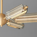 Sputnik Brass Chandelier - Lamp Outdoor