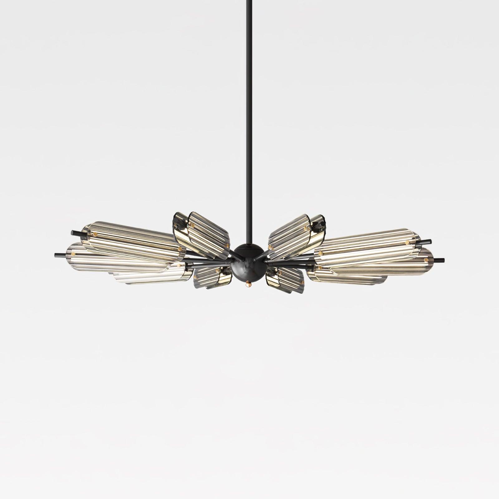Sputnik Brass Chandelier - Lamp Outdoor