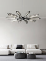 Sputnik Brass Chandelier - Lamp Outdoor
