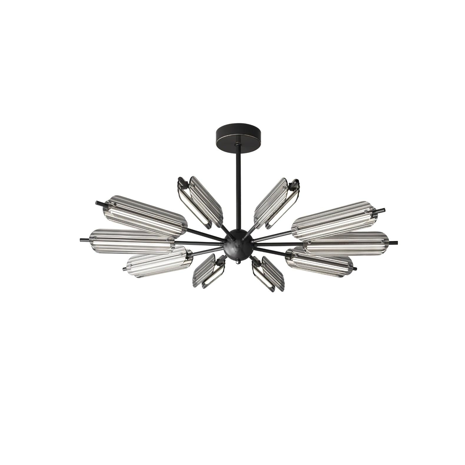 Sputnik Brass Chandelier - Lamp Outdoor
