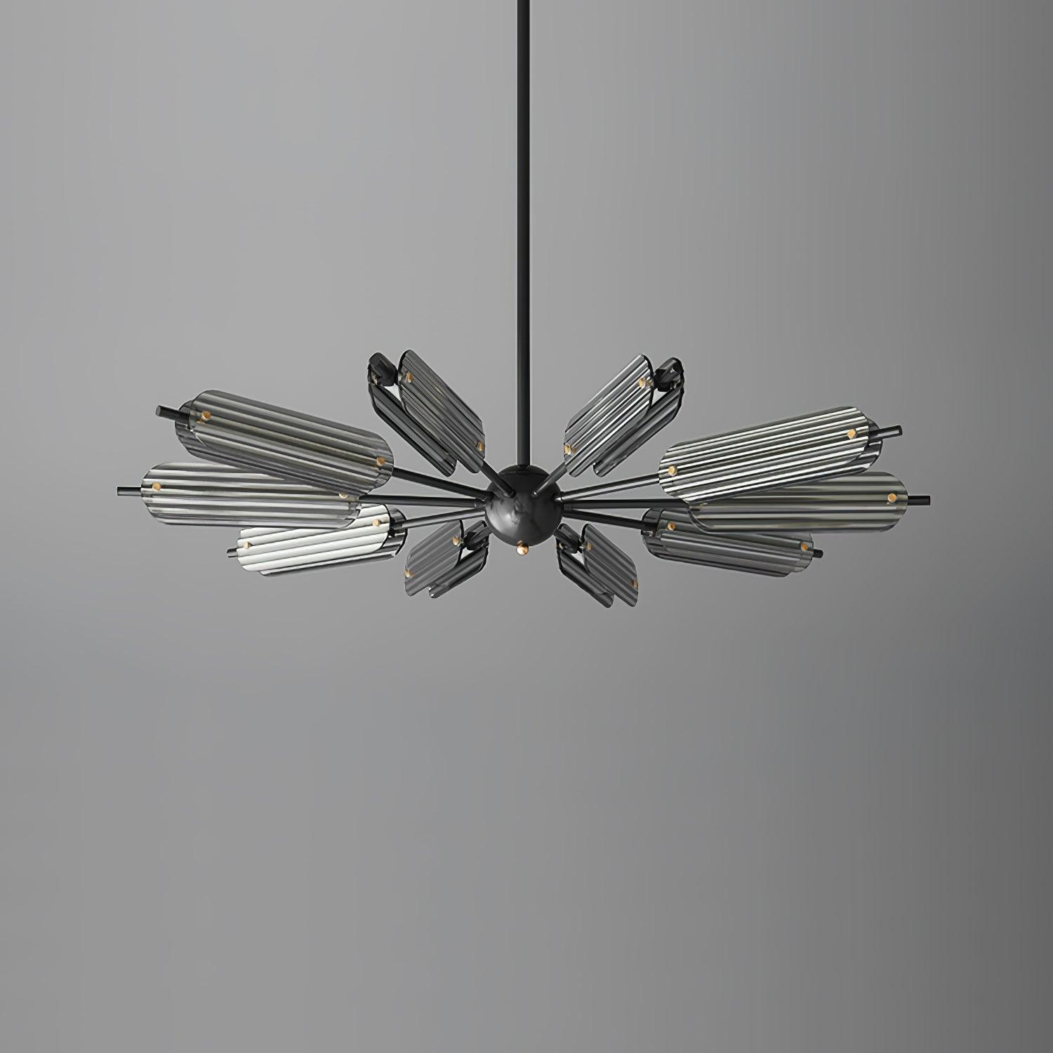 Sputnik Brass Chandelier - Lamp Outdoor