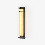 Square Outdoor Wall Light Imitation Alabaster Waterproof - Lamp Outdoor