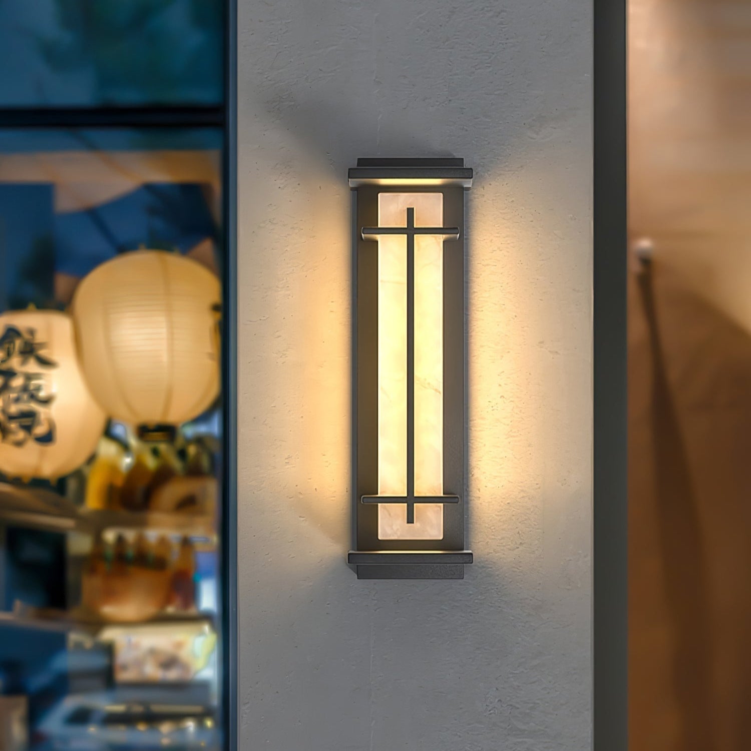 Ray Glass Wall Light - Lamp Outdoor