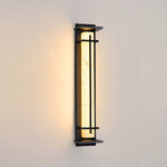 Square Outdoor Wall Light Imitation Alabaster Waterproof - Lamp Outdoor