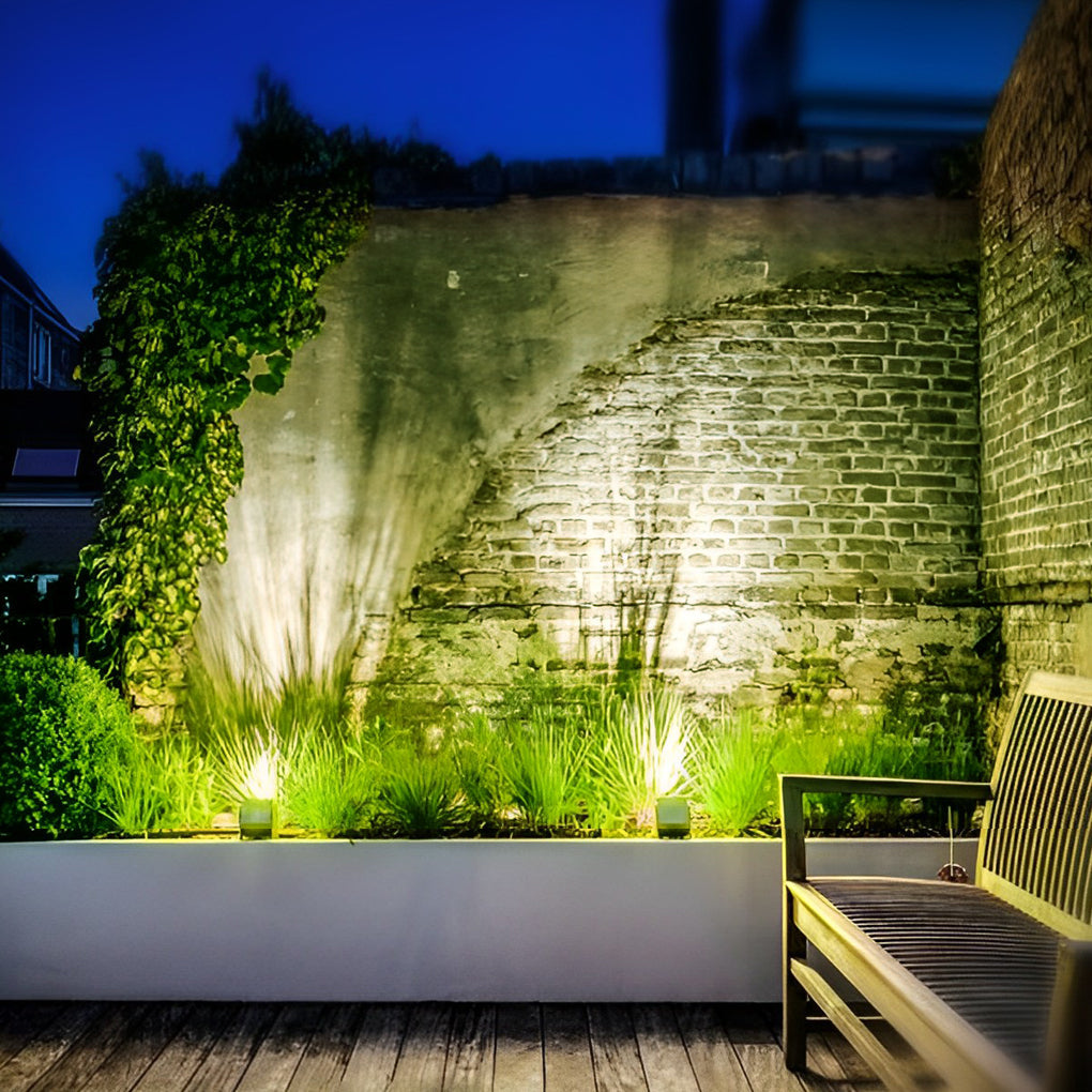 Adjustable Square Waterproof Colorful Spotlight Outdoor Wall Lights - Lamp Outdoor
