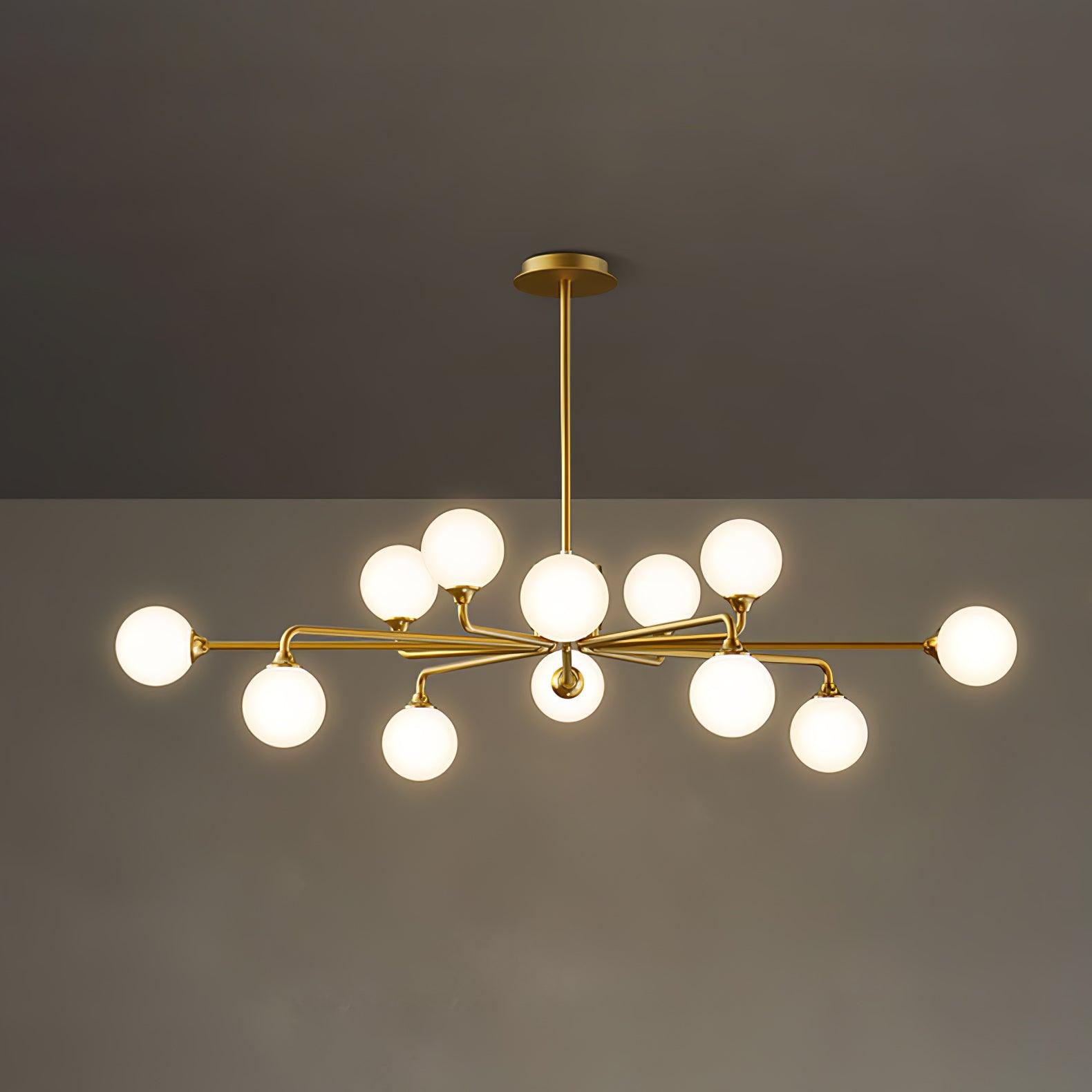 Galaxy Modern Glass Chandelier - Lamp Outdoor