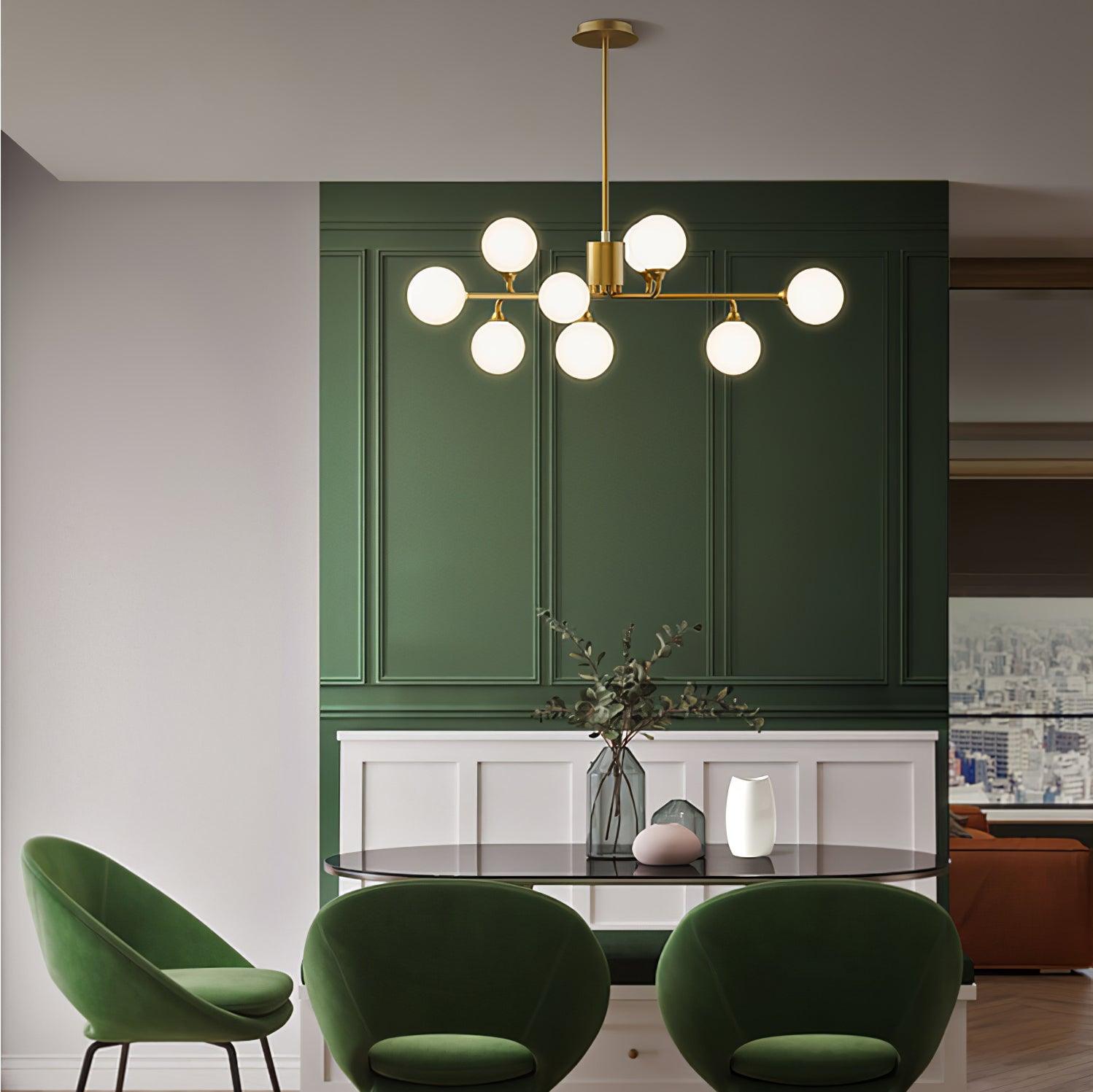 Galaxy Modern Glass Chandelier - Lamp Outdoor
