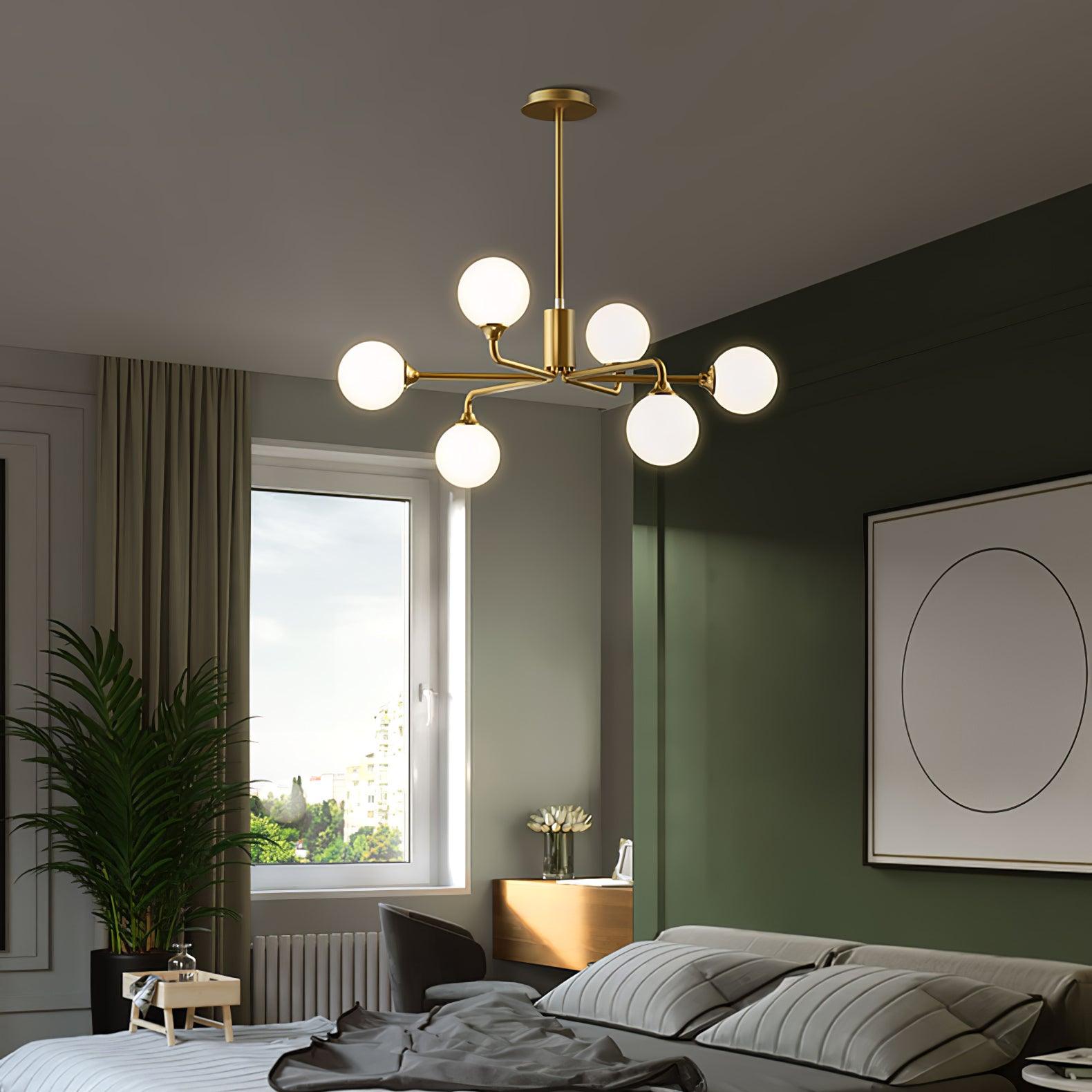 Galaxy Modern Glass Chandelier - Lamp Outdoor