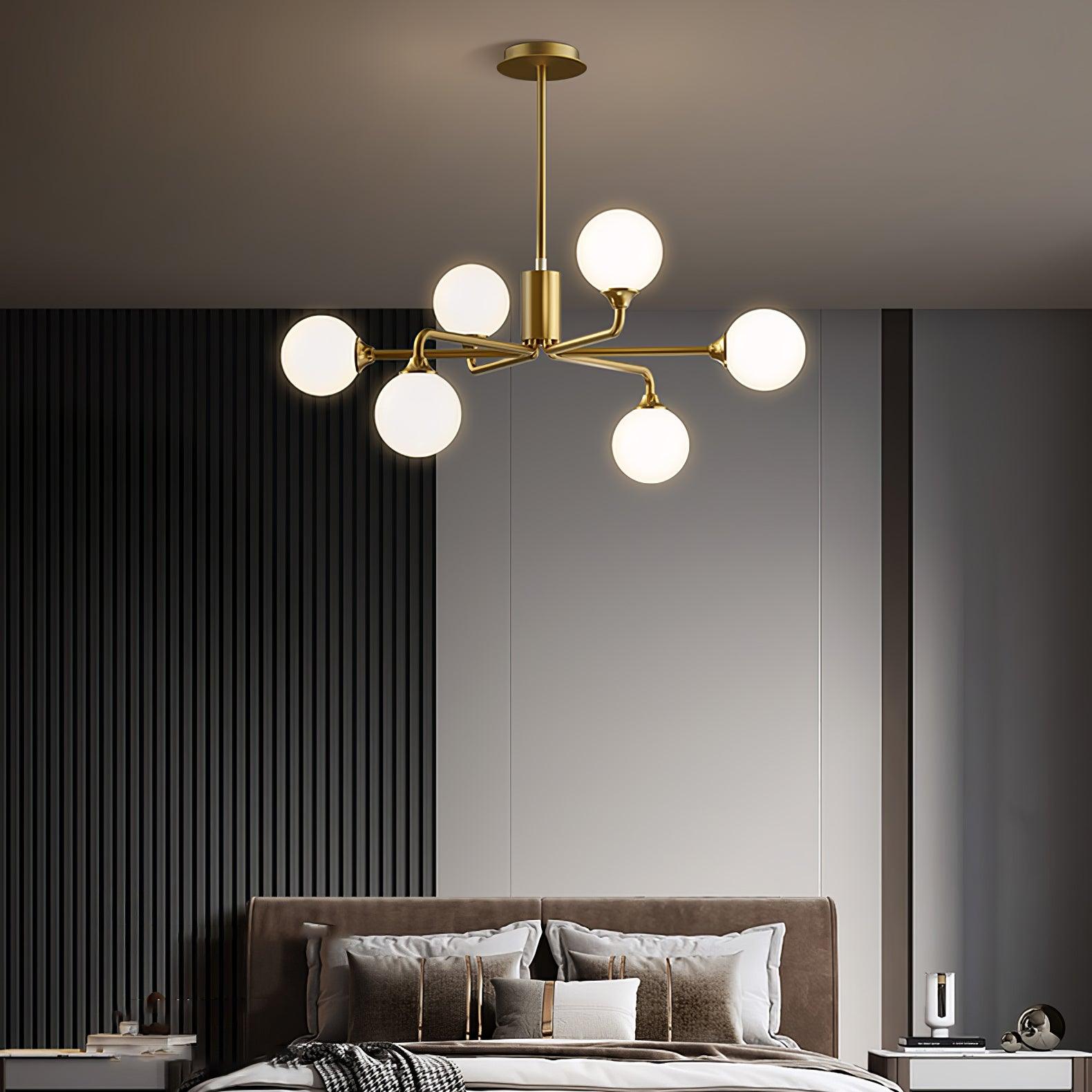 Galaxy Modern Glass Chandelier - Lamp Outdoor