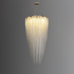 Zashayra Crystal Column Chandelier - Lamp Outdoor