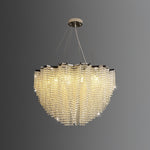 Zashayra Crystal Column Chandelier - Lamp Outdoor