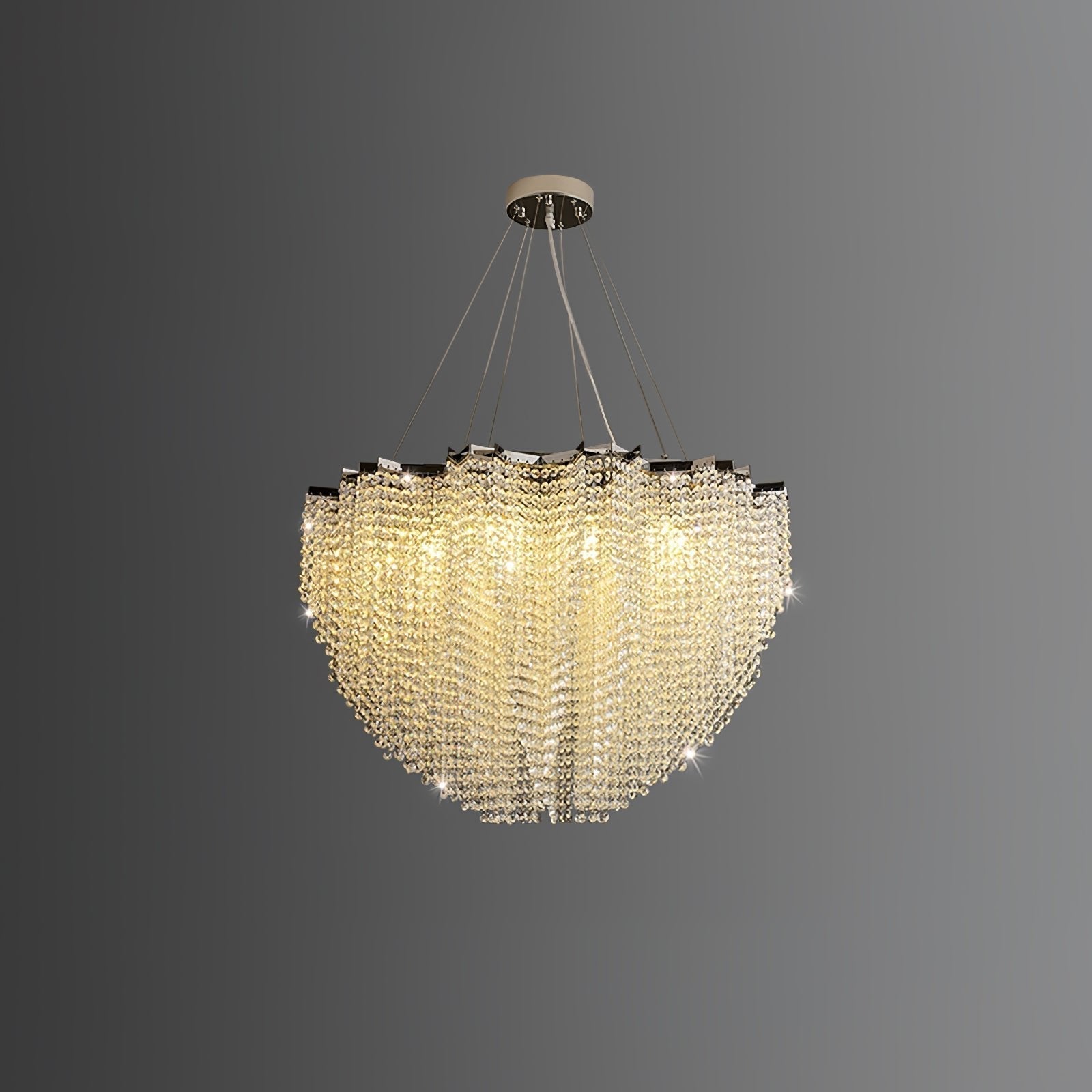 Zashayra Crystal Column Chandelier - Lamp Outdoor