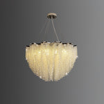 Zashayra Crystal Column Chandelier - Lamp Outdoor