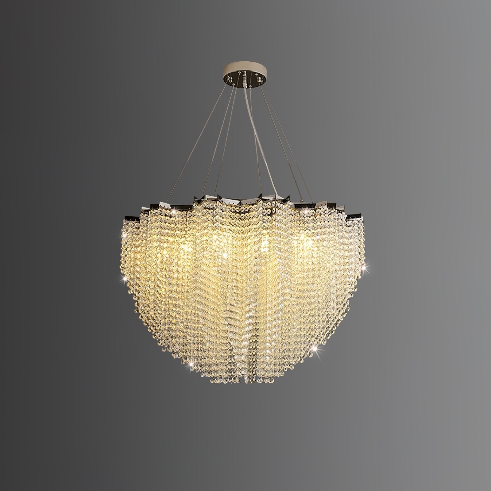 Zashayra Crystal Column Chandelier - Lamp Outdoor