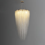 Zashayra Crystal Column Chandelier - Lamp Outdoor