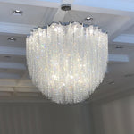Zashayra Crystal Column Chandelier - Lamp Outdoor