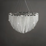 Zashayra Crystal Column Chandelier - Lamp Outdoor