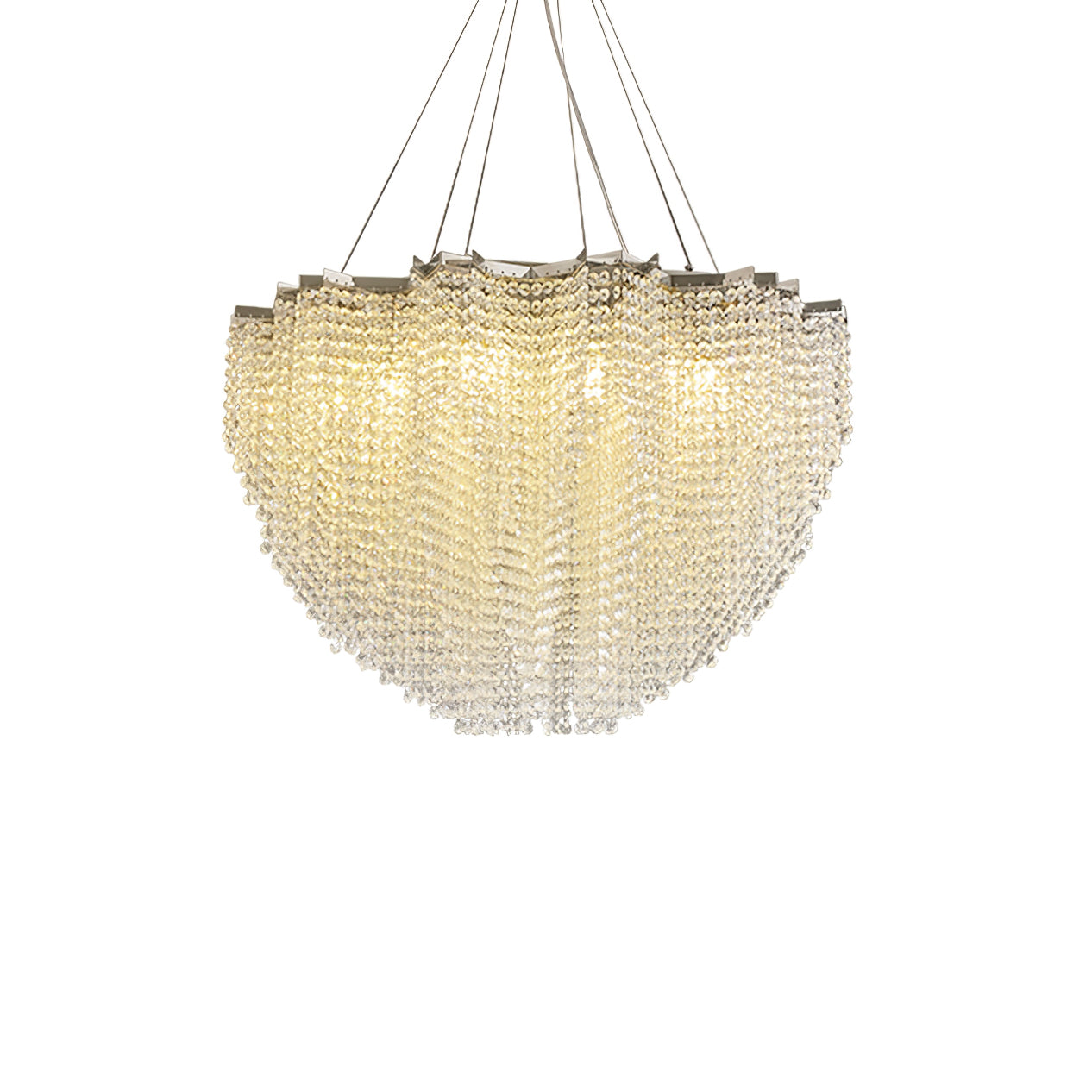 Zashayra Crystal Column Chandelier - Lamp Outdoor