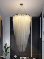 Zashayra Crystal Column Chandelier - Lamp Outdoor