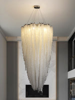 Zashayra Crystal Column Chandelier - Lamp Outdoor