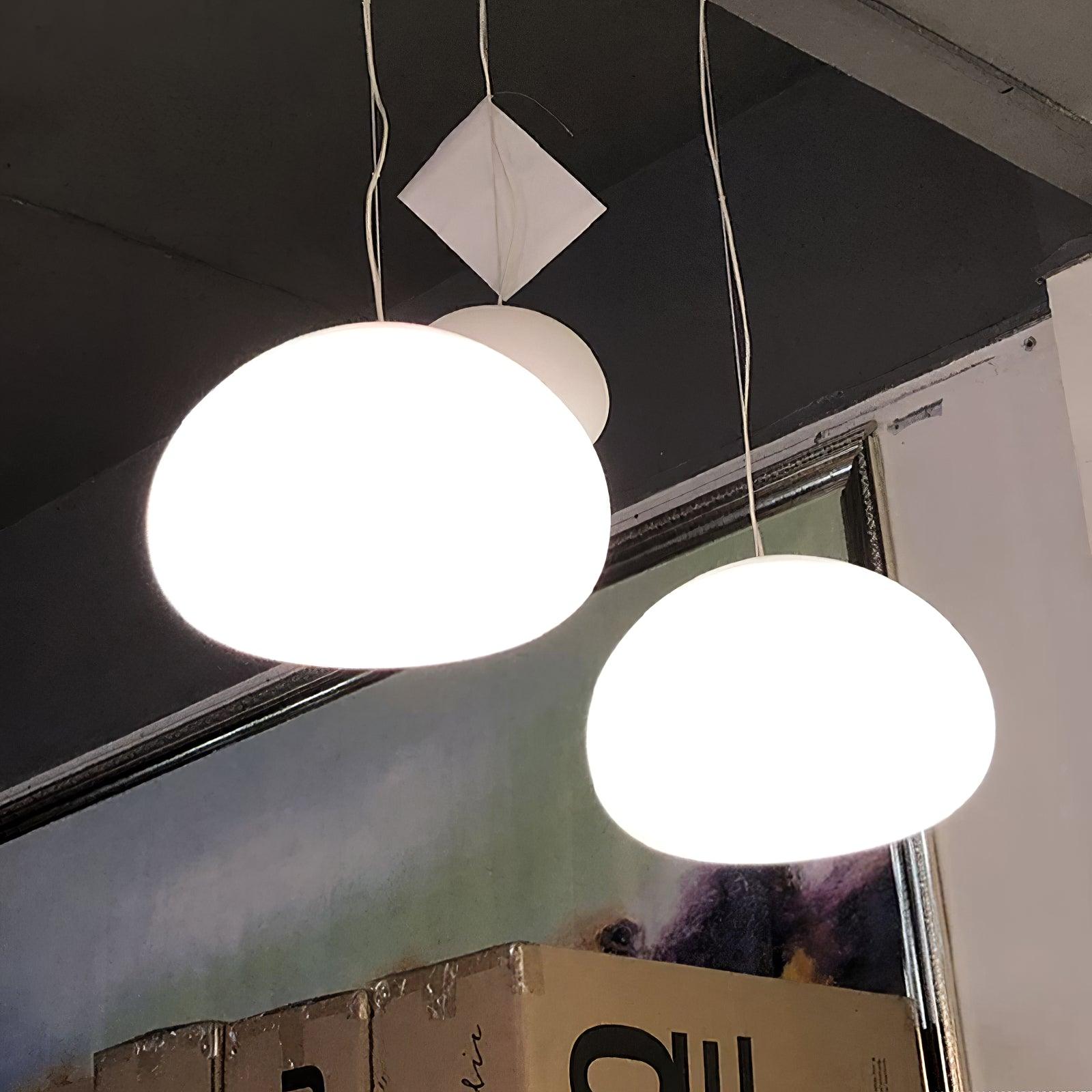 Steamed Bun Pendant Light - Lamp Outdoor