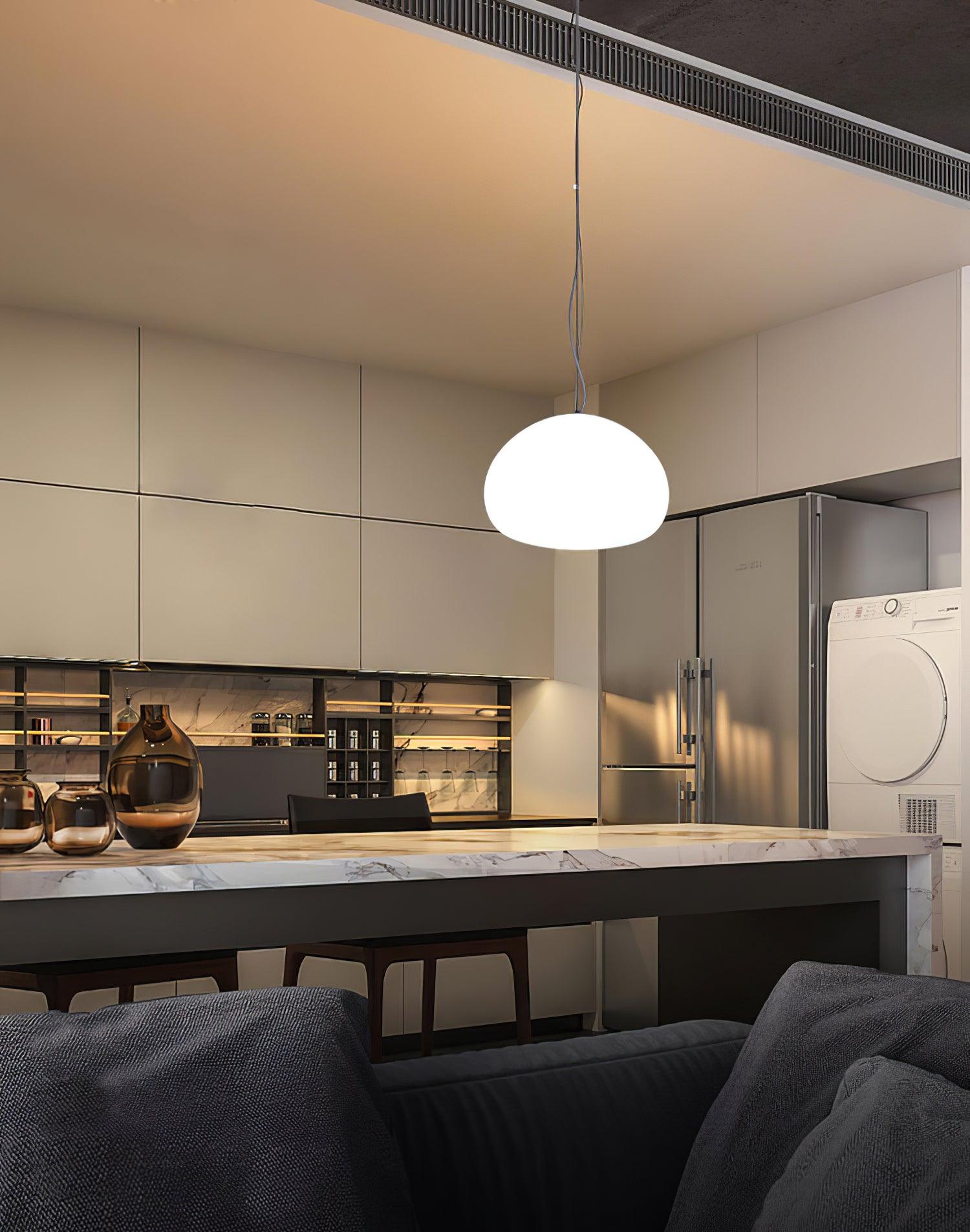 Steamed Bun Pendant Light - Lamp Outdoor