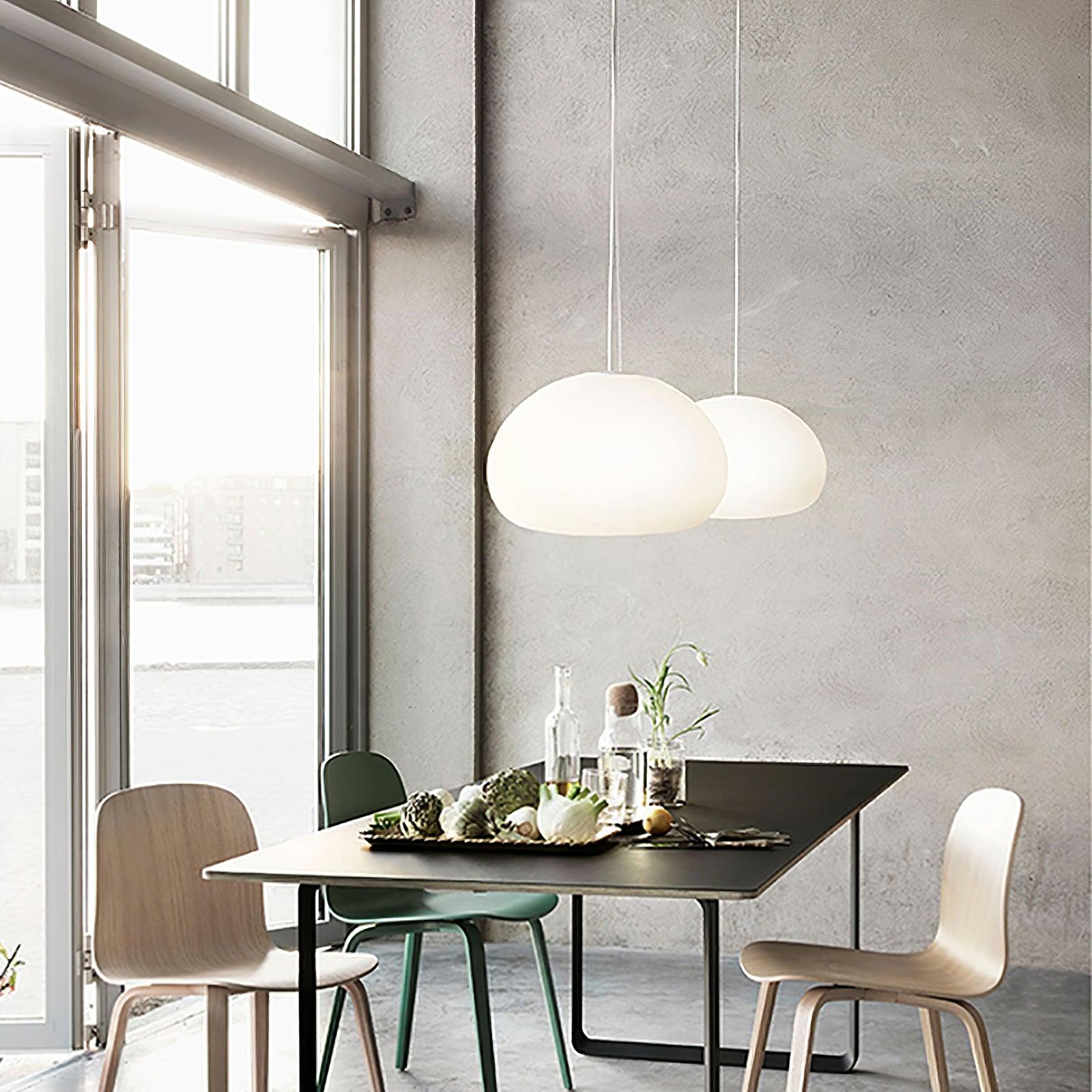Steamed Bun Pendant Light - Lamp Outdoor