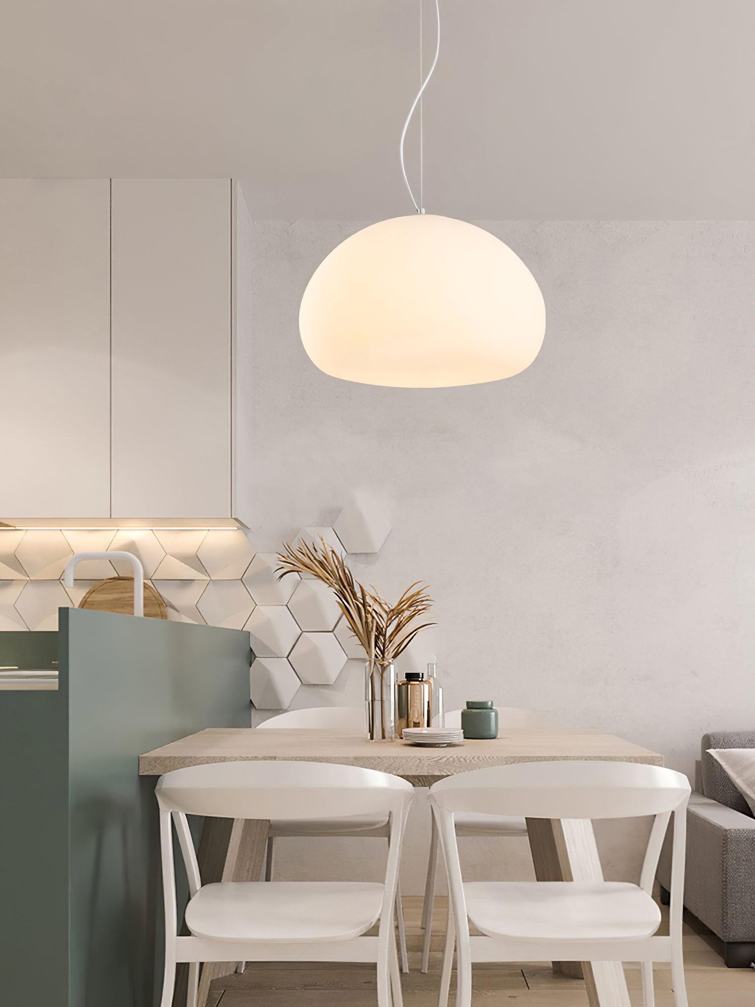 Steamed Bun Pendant Light - Lamp Outdoor